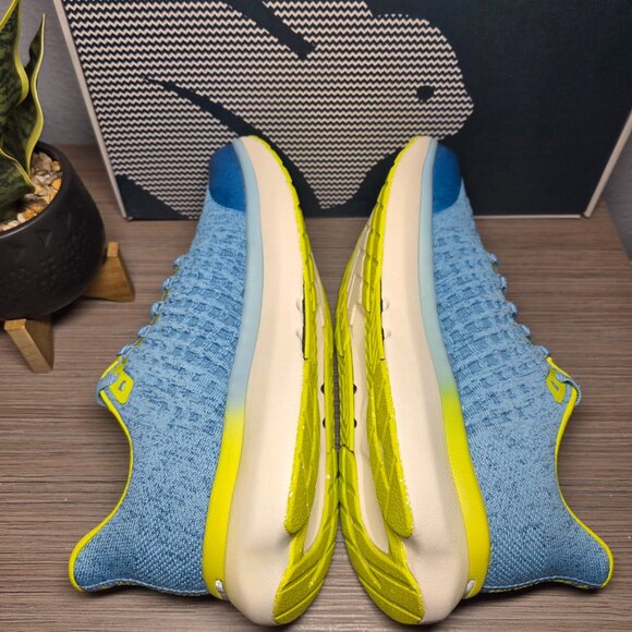 NEW! Rabbit Dream Chaser Running Trainer Shoe Blue/Yellow Lightweight - Men\'s 10 main image 10